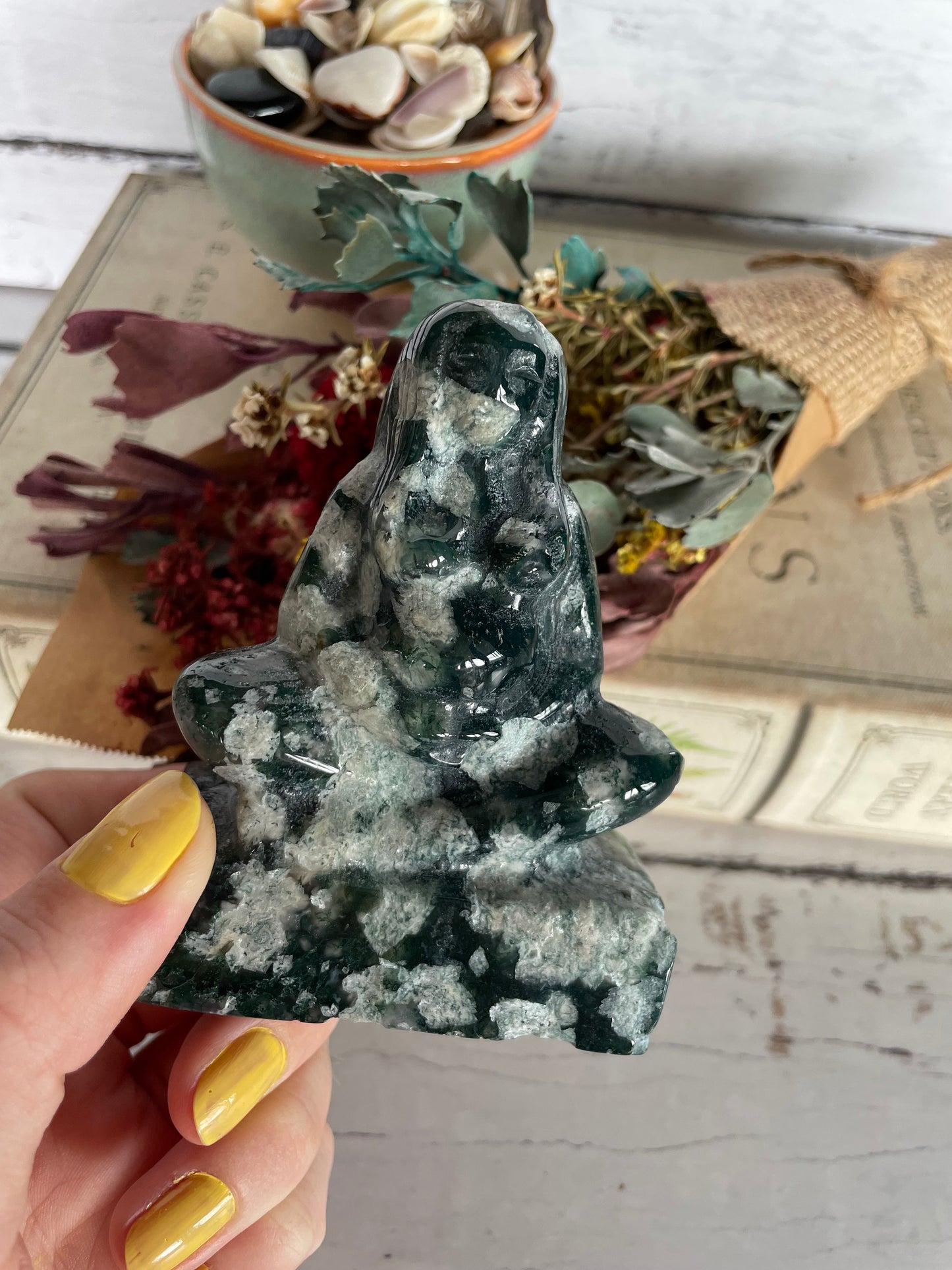 Moss Agate ~ Goddess Gaia