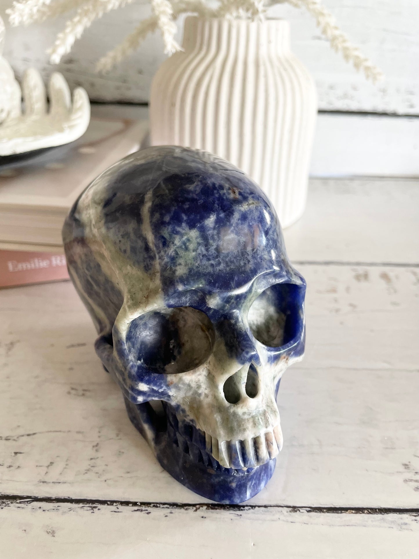 Sodalite Skull ~ 1.1kgs