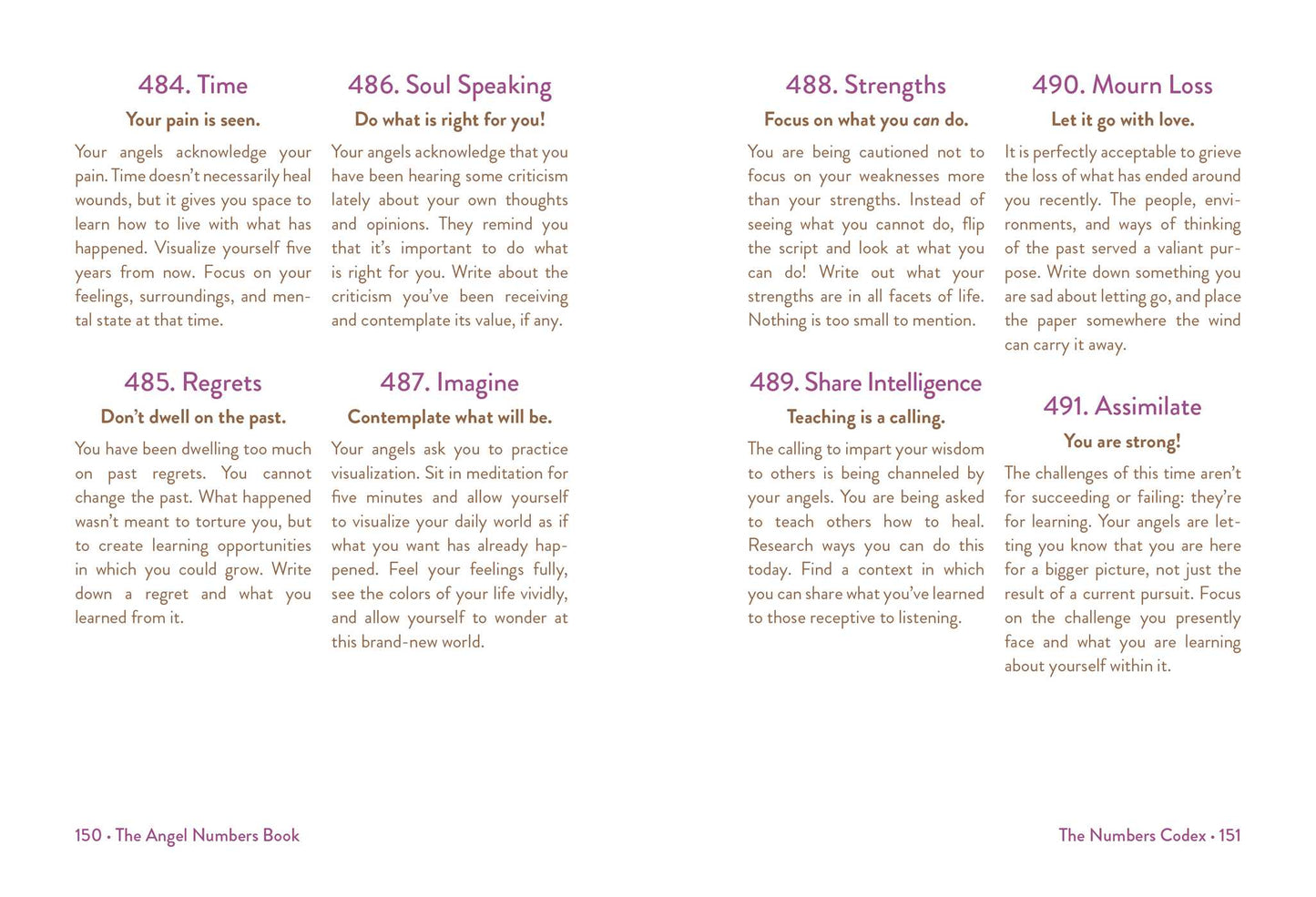 The angel numbers book
