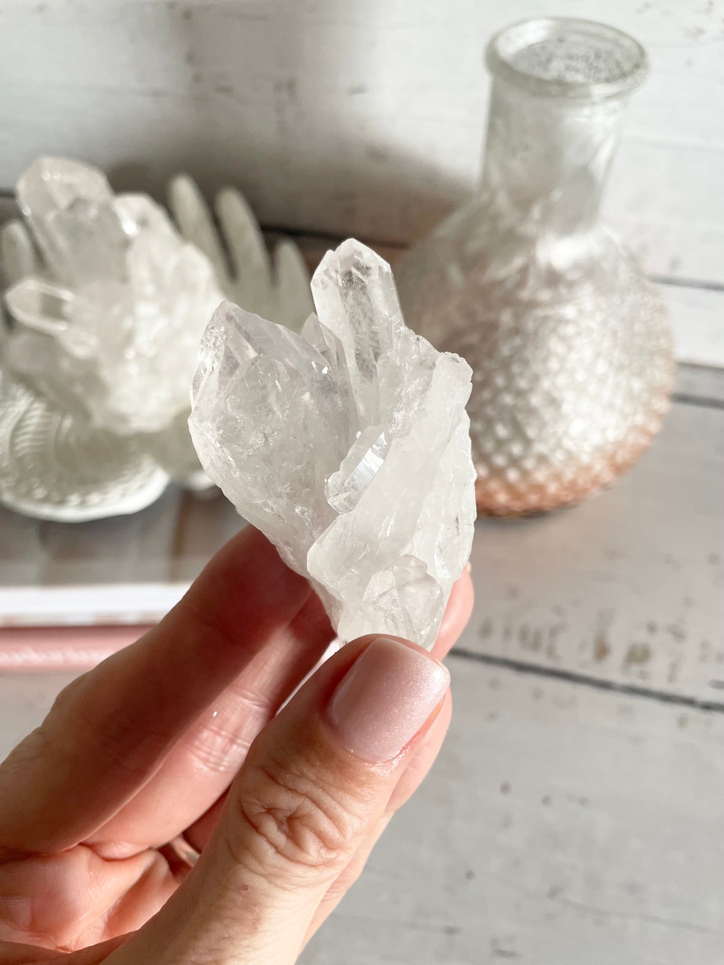 Clear Quartz Cluster