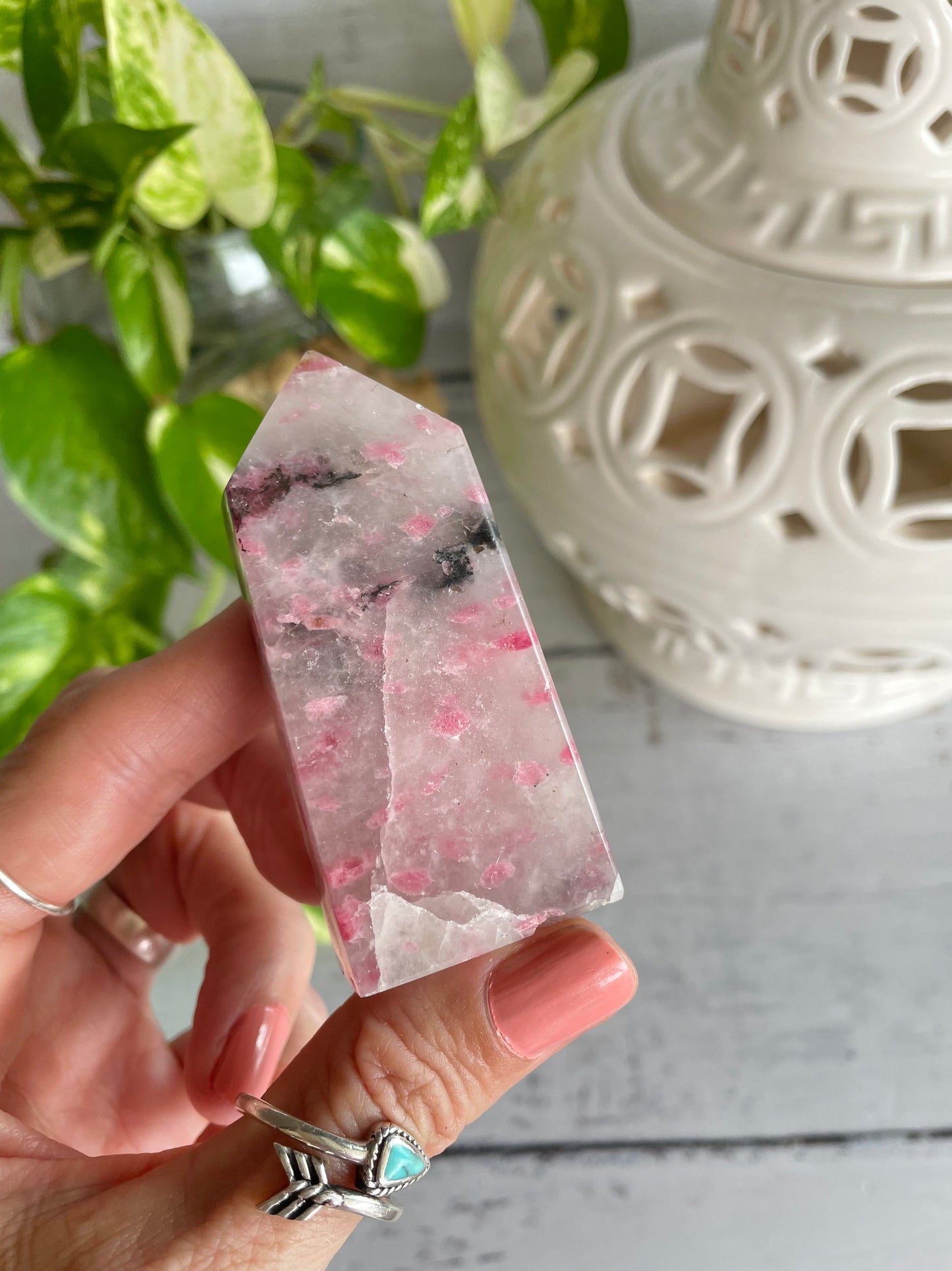 Rhodonite Obelisk