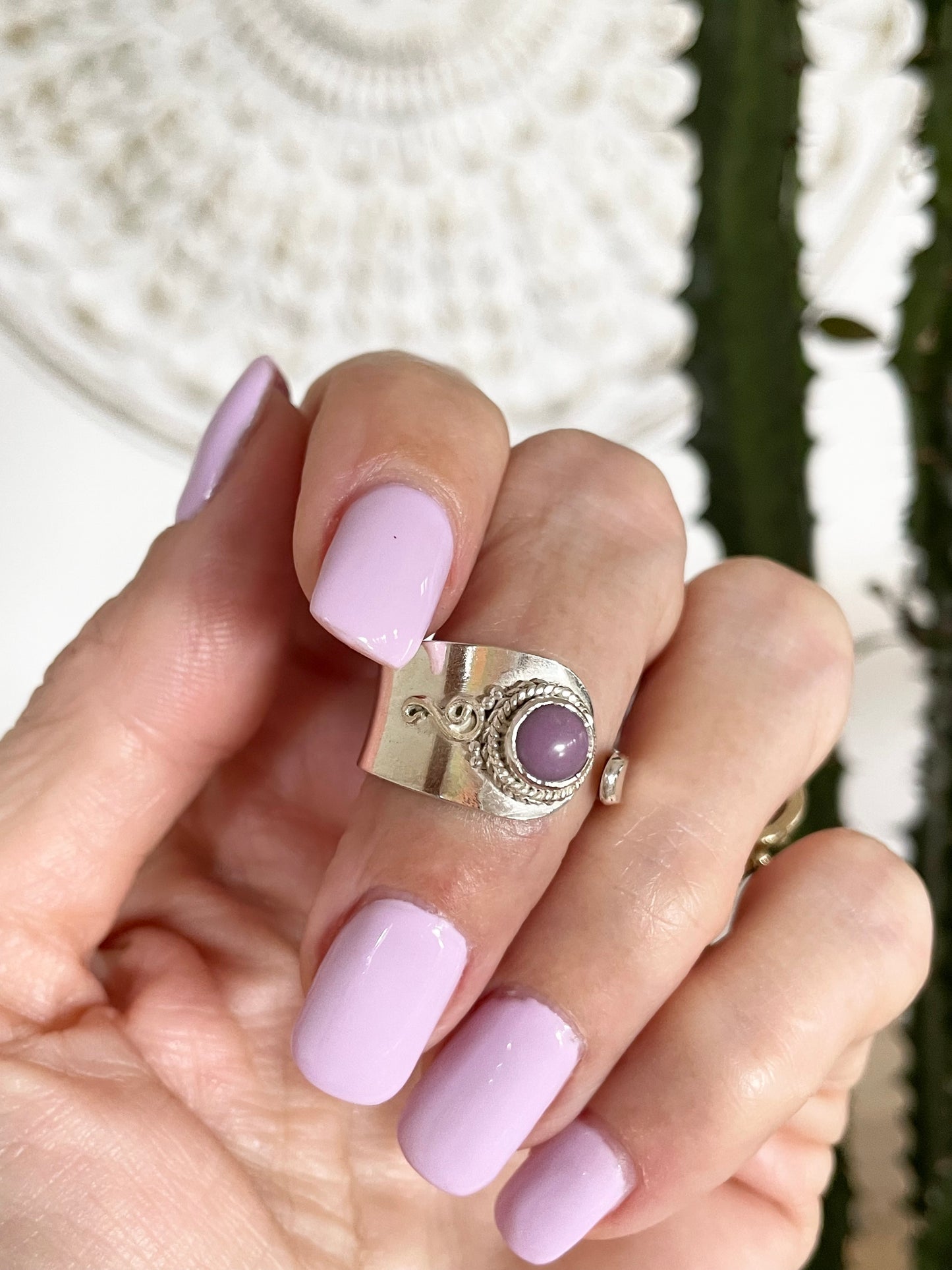 Hope Stone/Phosphosiderite ring -