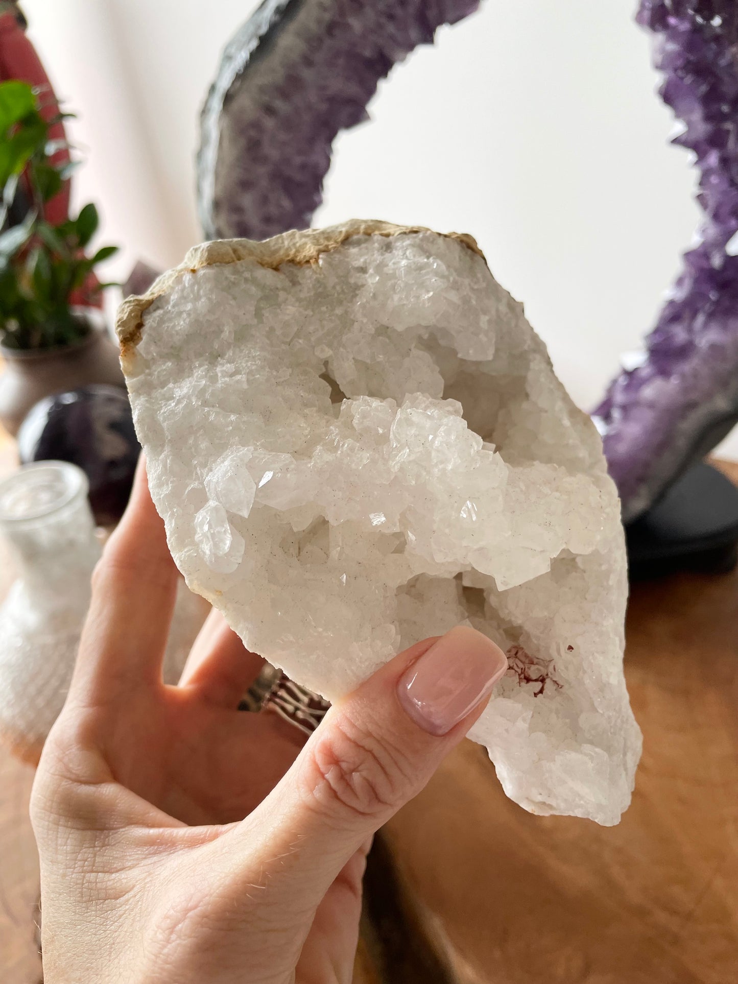 Moroccan Quartz Geode 1kg