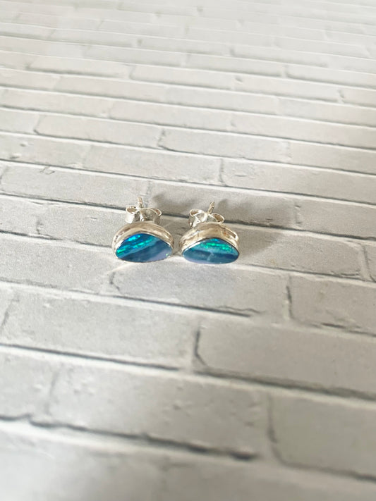 Australian Opal Studs