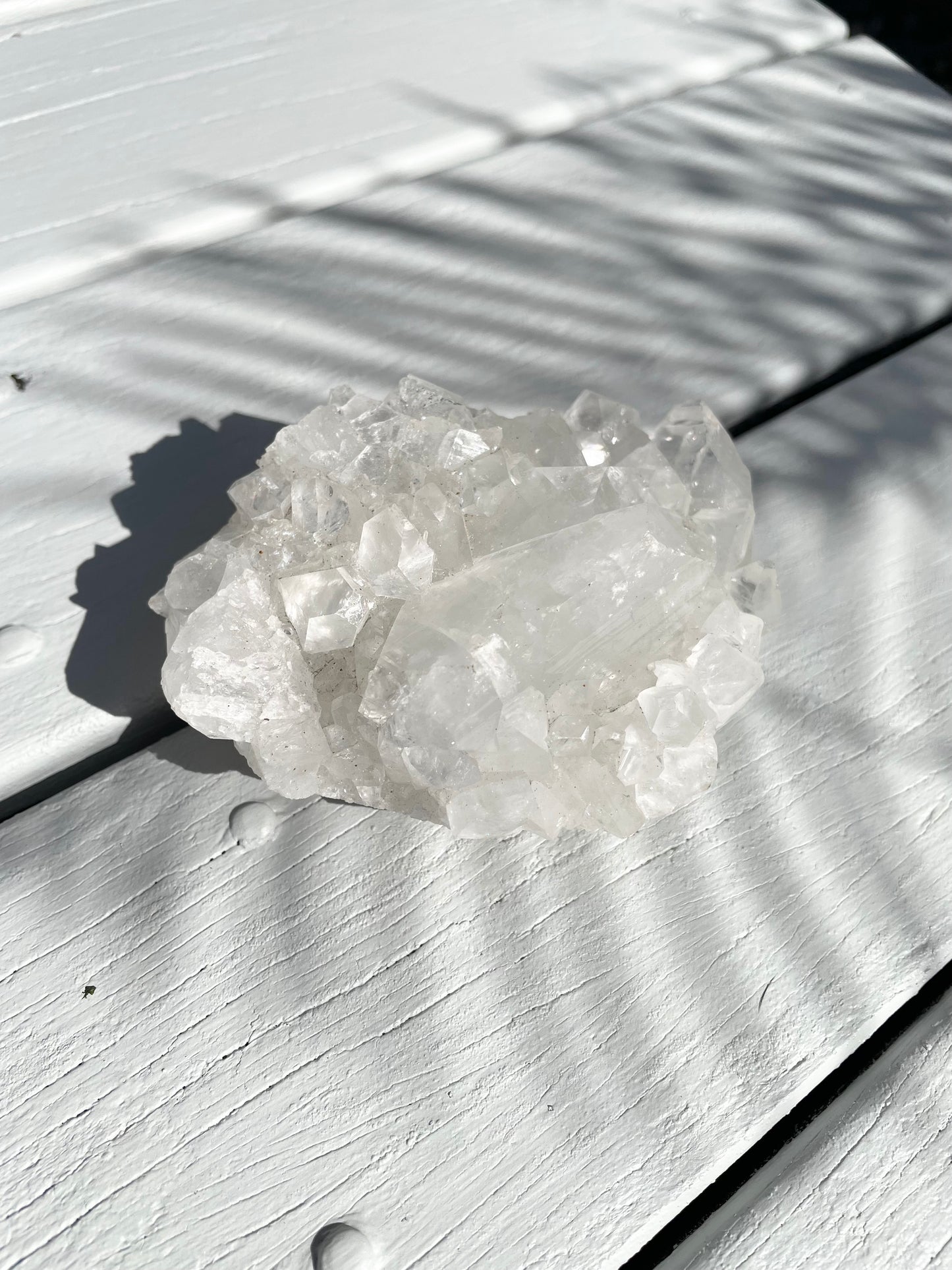 Apopyhllite Stilbite Cluster