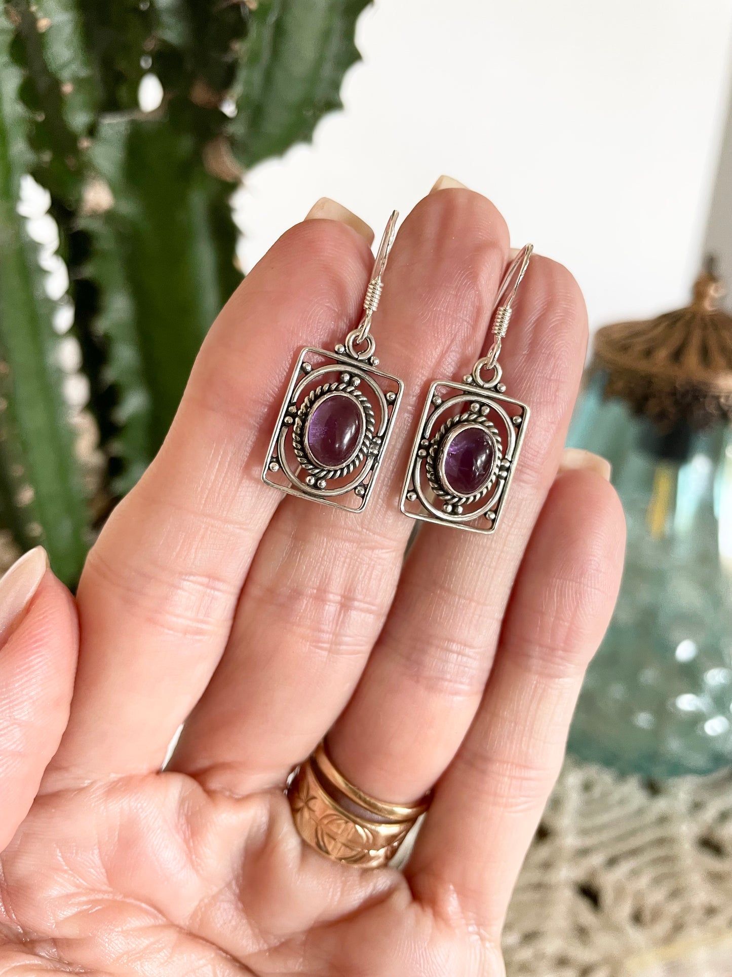Amethyst Dangles