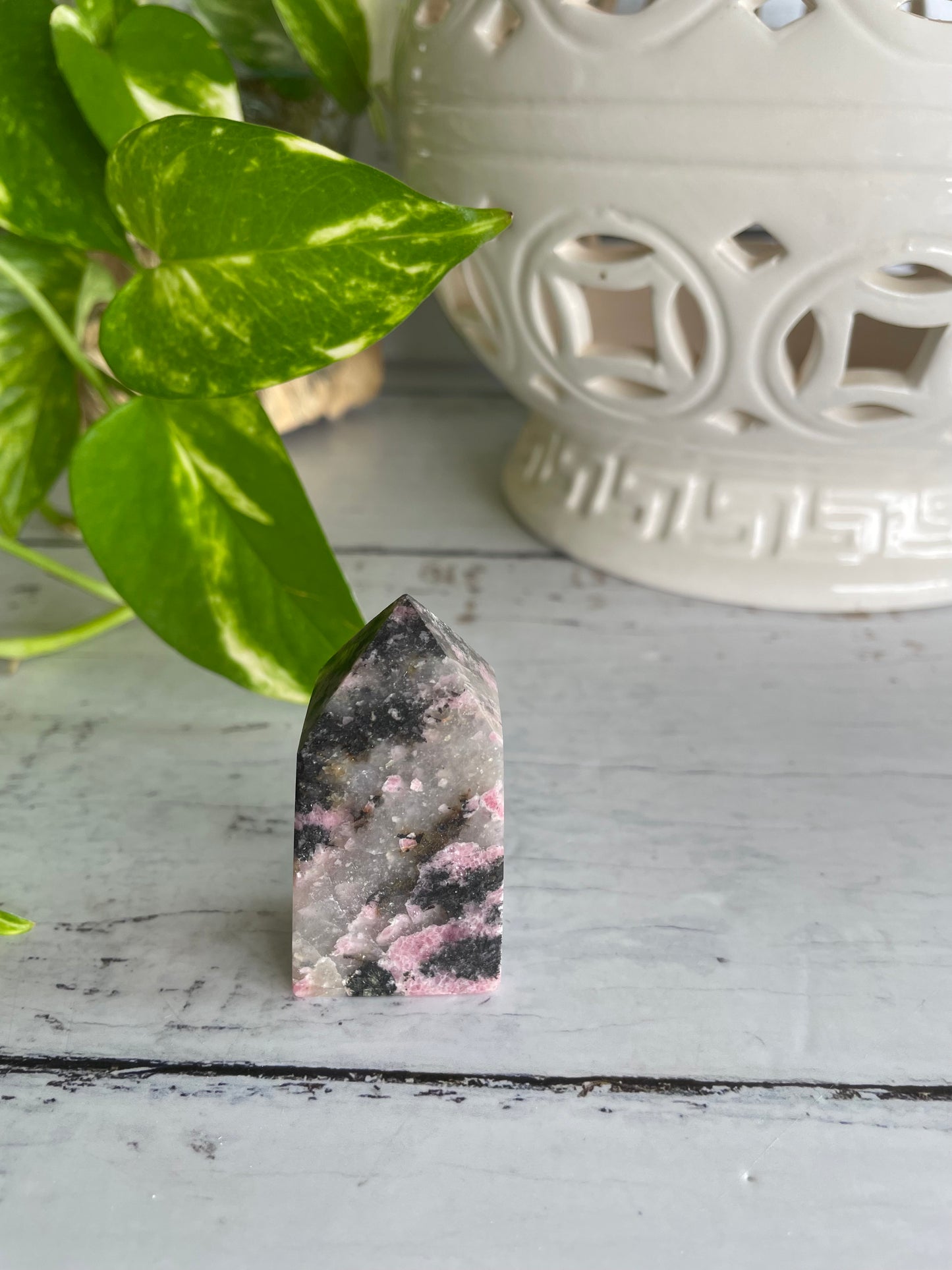 Rhodonite Obelisk