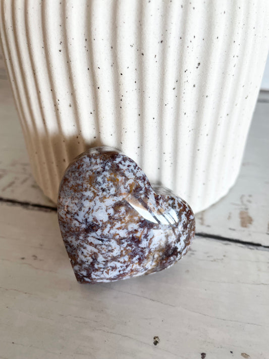 Ocean Jasper Heart