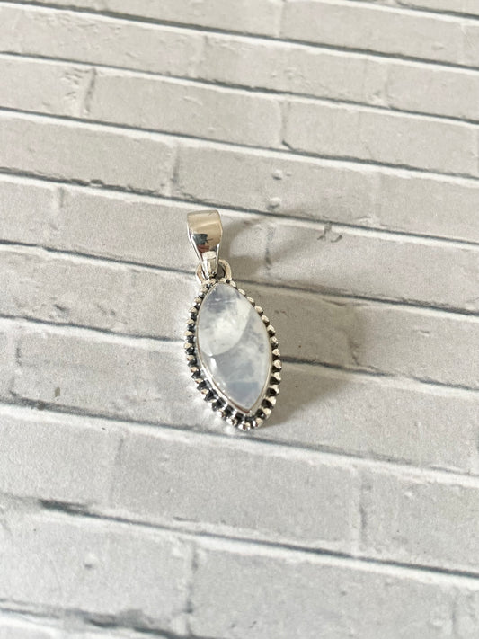 Rainbow Moonstone Pendant