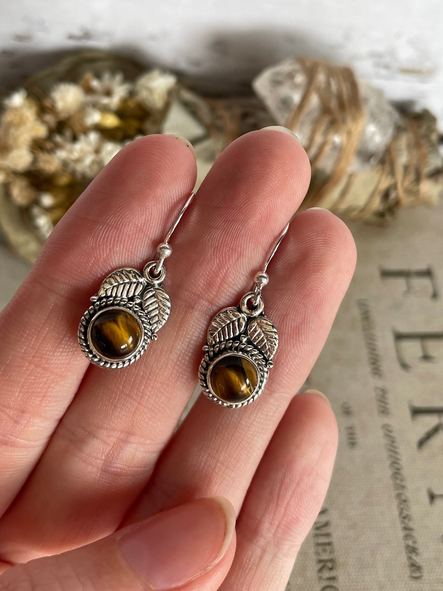 Tigers Eye Silver ~ Wisdom