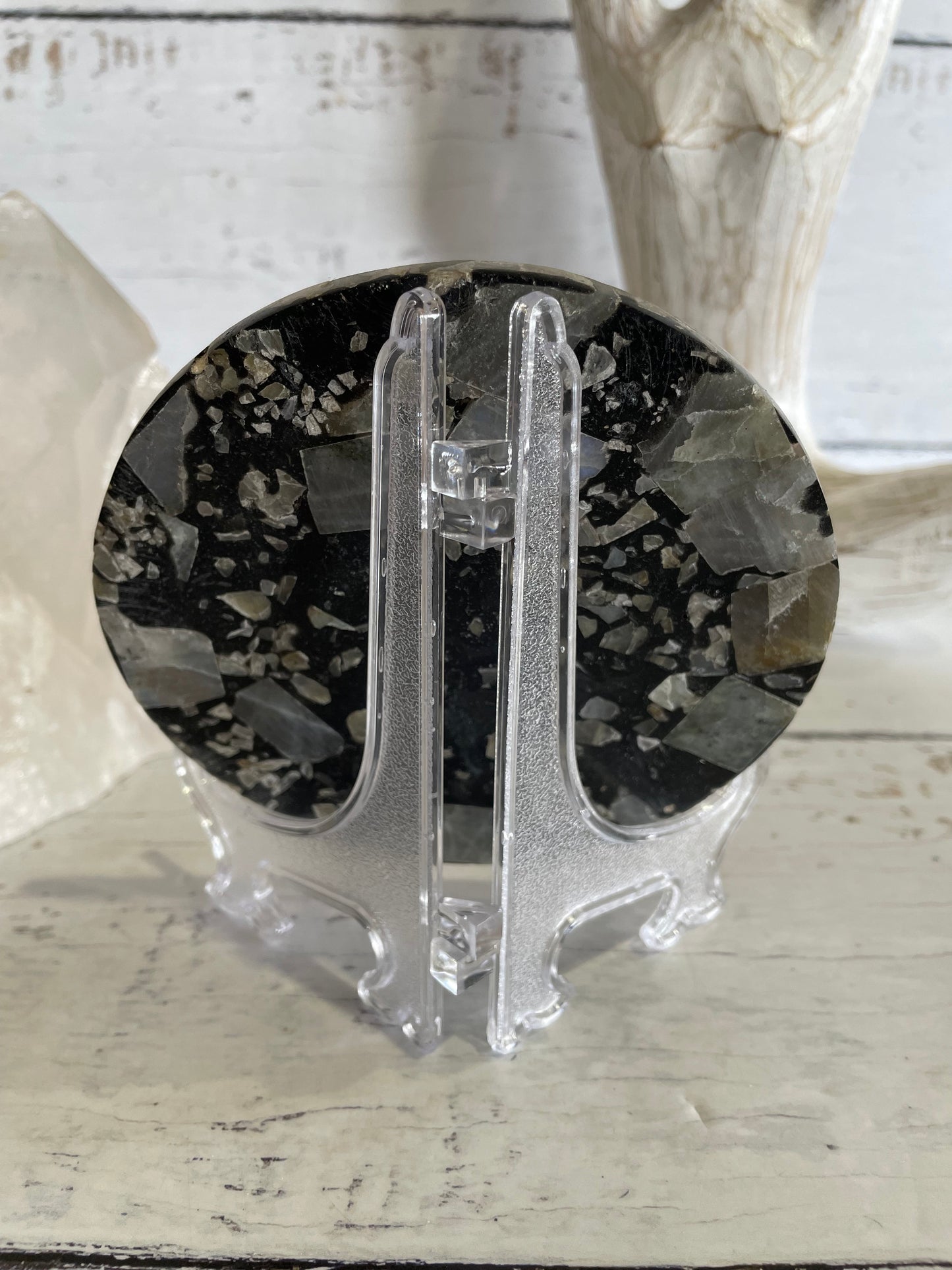 Labradorite Plate Includes Holder ~ 1