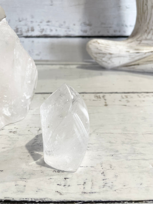 Clear Quartz Flame