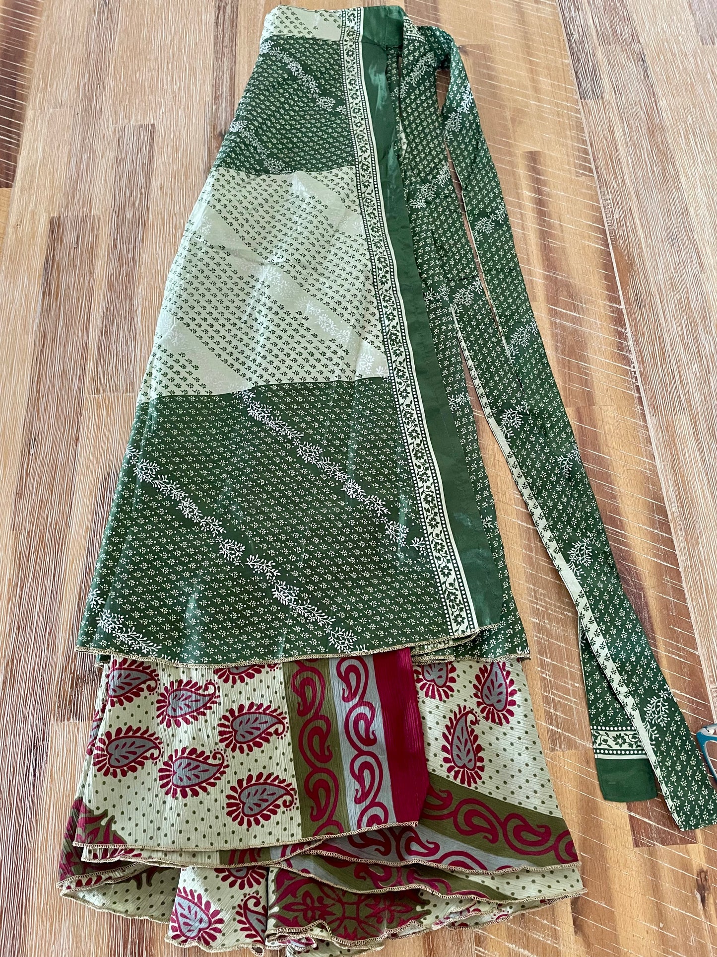 Upcycled Sari Skirt 10