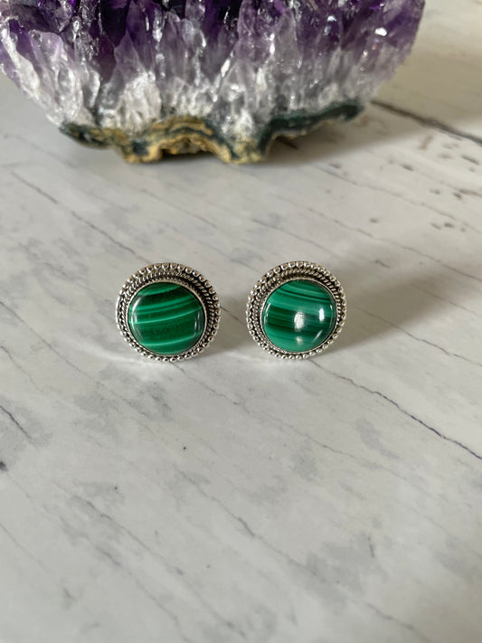 Malachite Studs