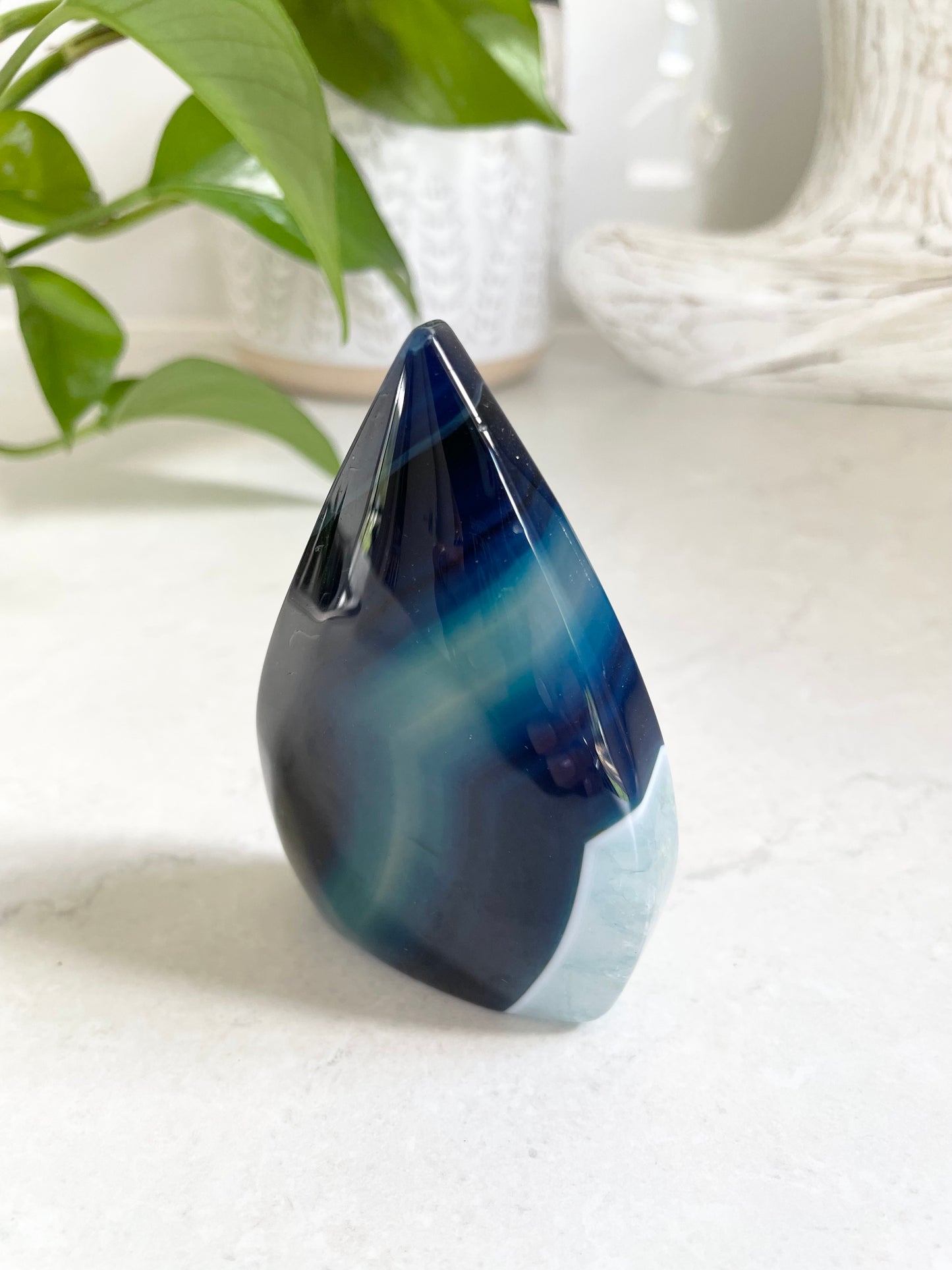 Blue Agate Dome