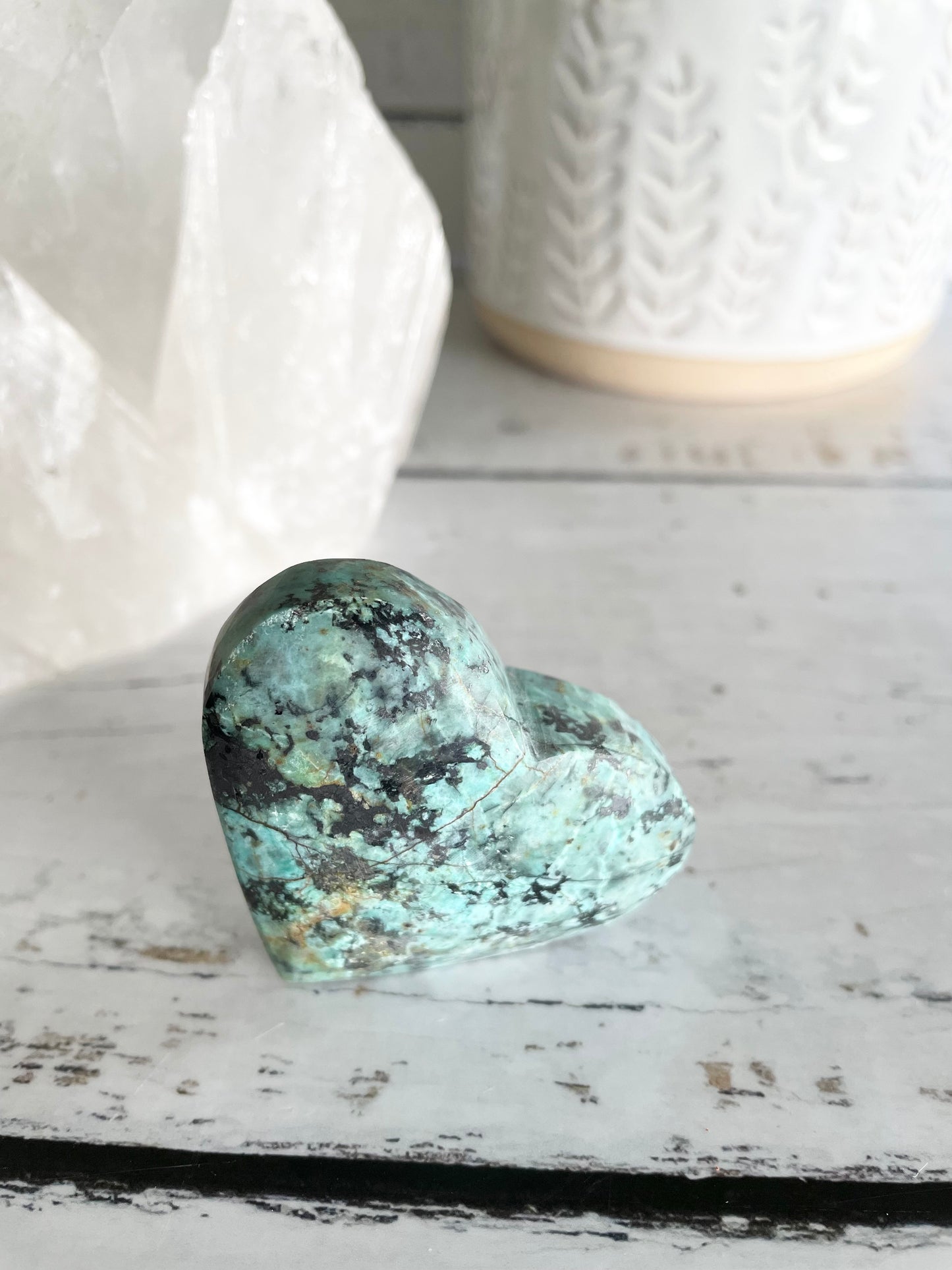 African Turquoise Heart