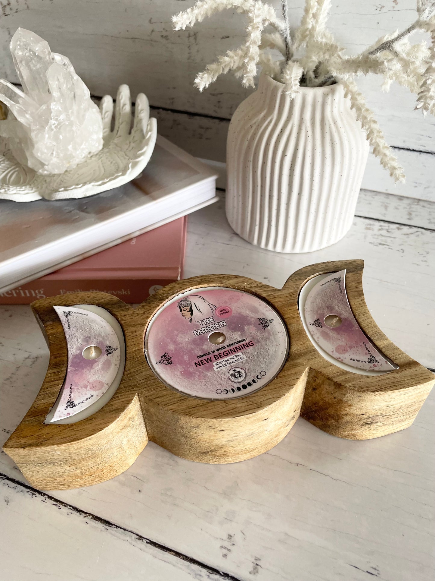 The Maiden Hyacinth Candle - New Beginnings