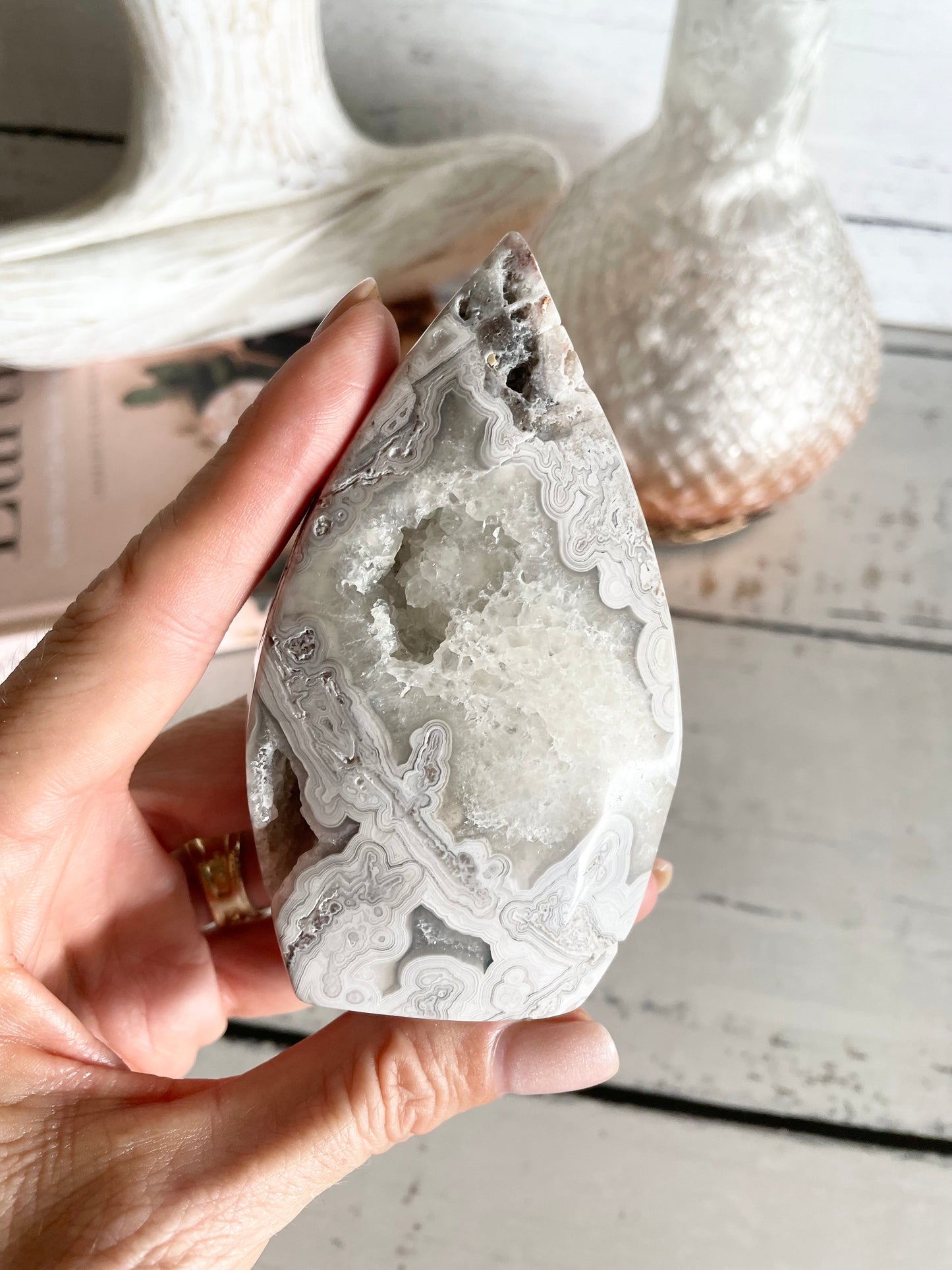 Mexican Agate Dome