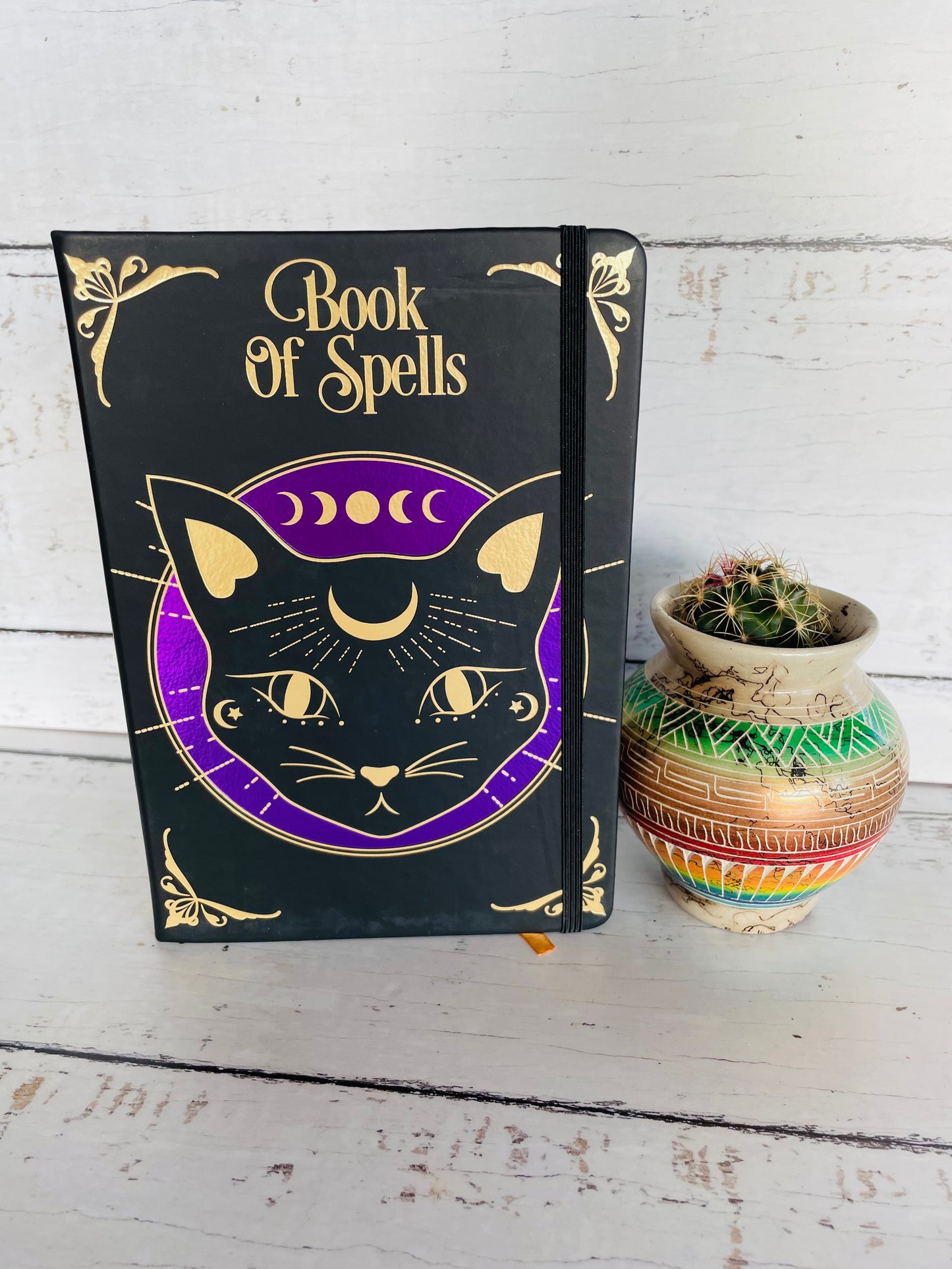 Mystic Mog Book of Spells A5 Journal