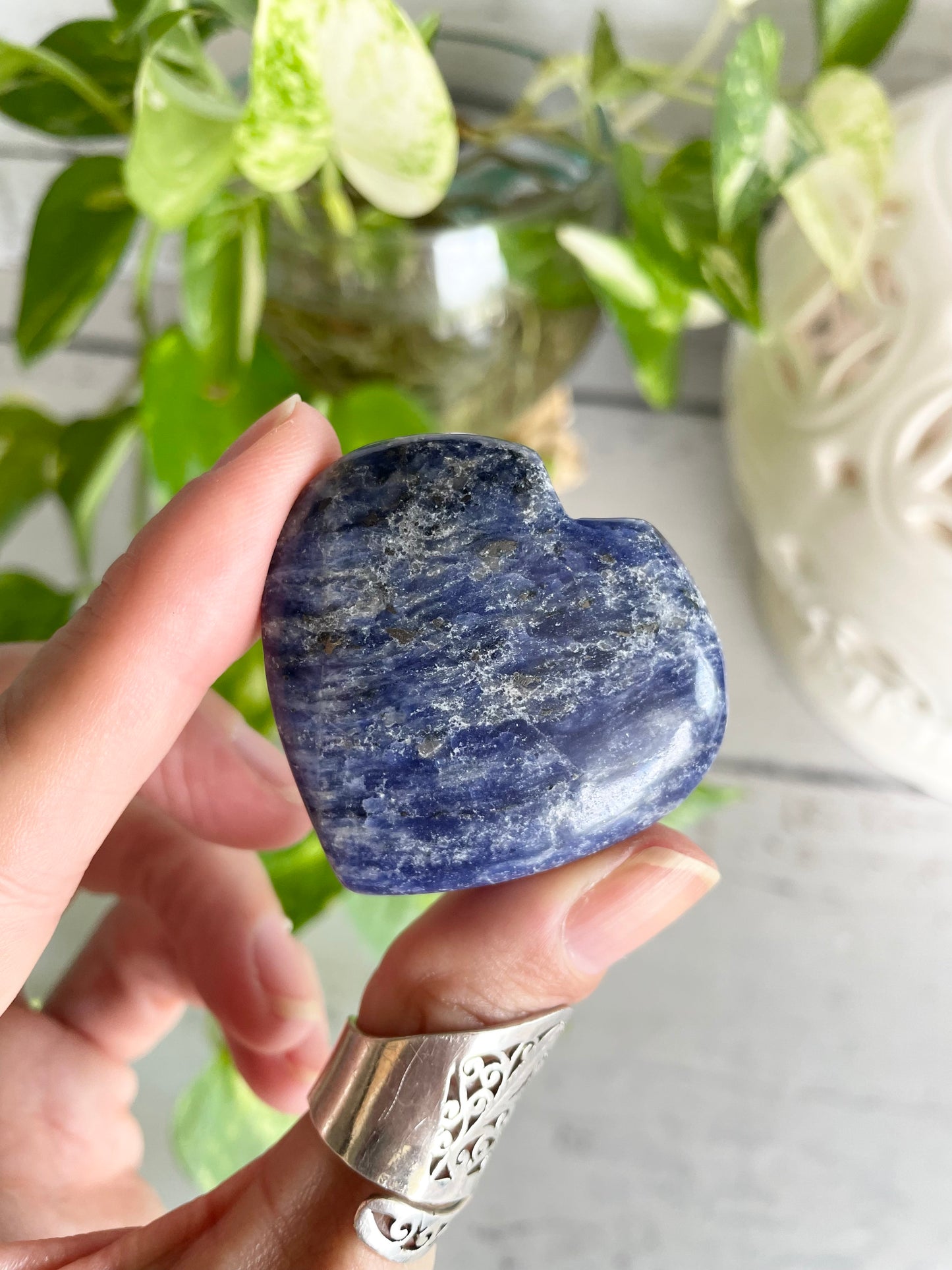 Sodalite Heart