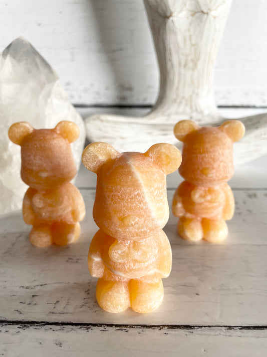 Bear ~ Orange Calcite