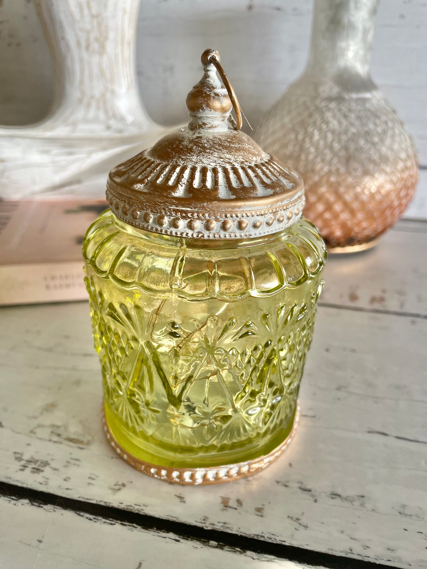 Vintage LED Apple Lantern