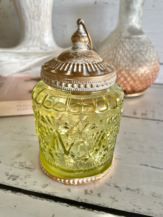 Vintage LED Apple Lantern