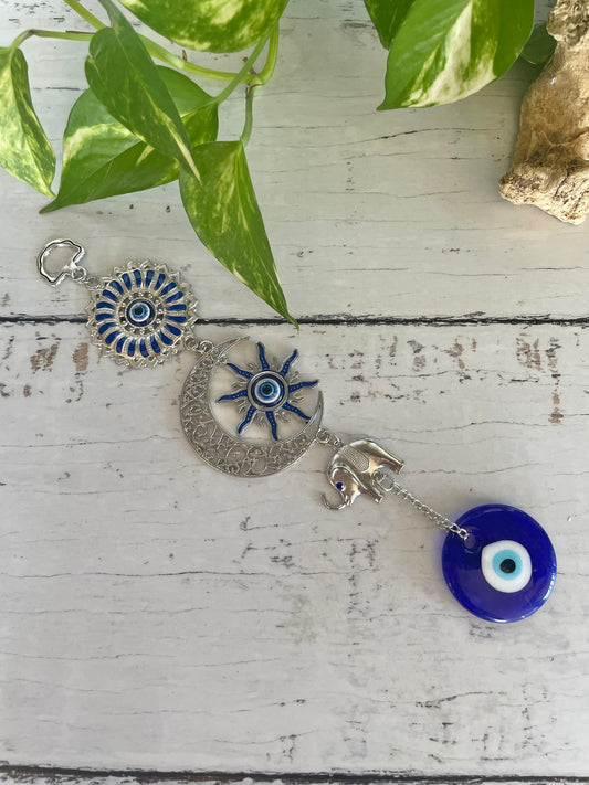 Evil Eye, Celestial & Elephant ~ Abundance Talisman