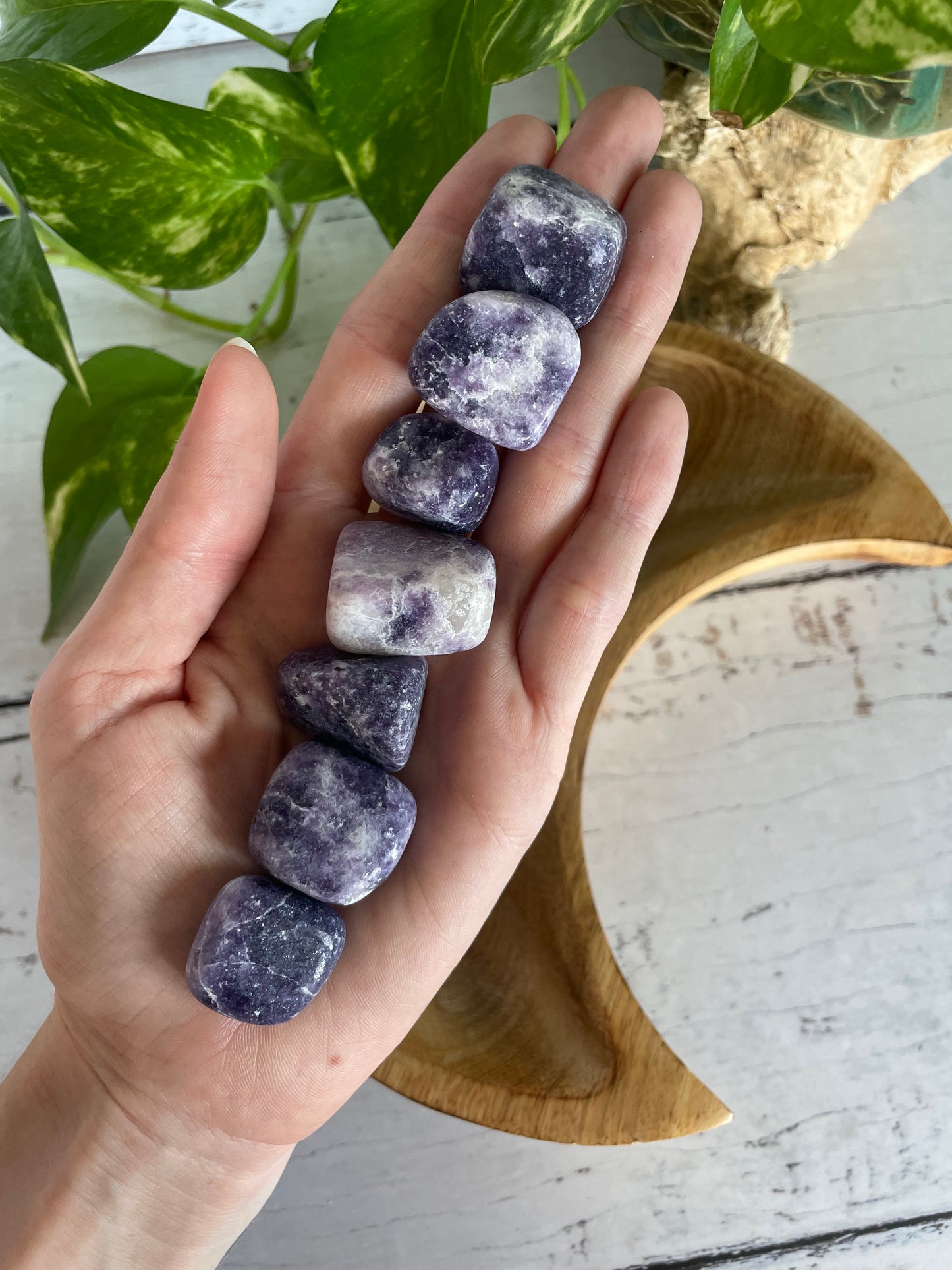 Lepidolite Tumble Stones