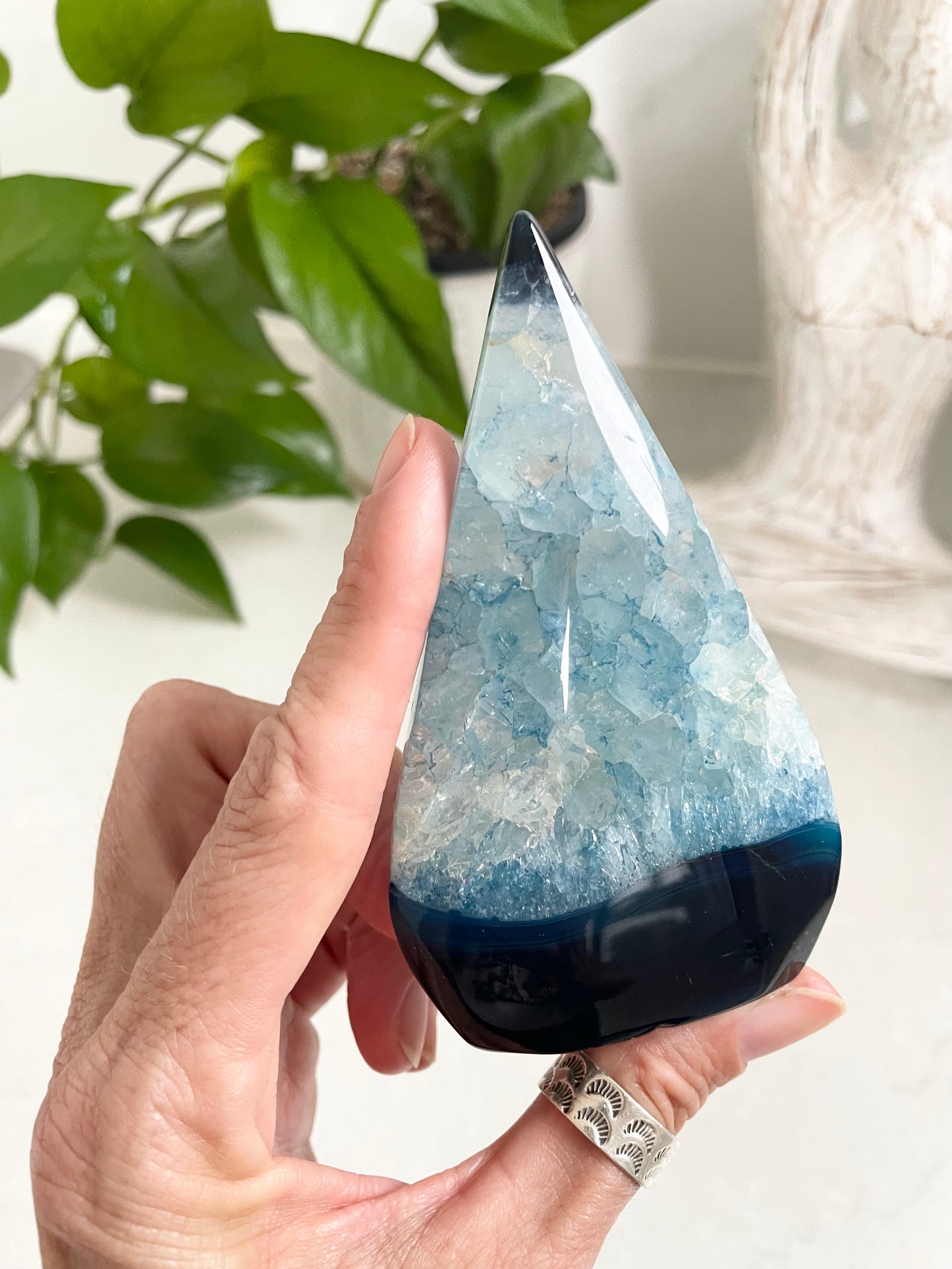 Blue Agate Dome