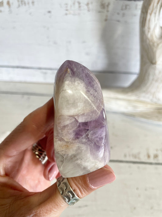 Chevron Dream Amethyst Flame