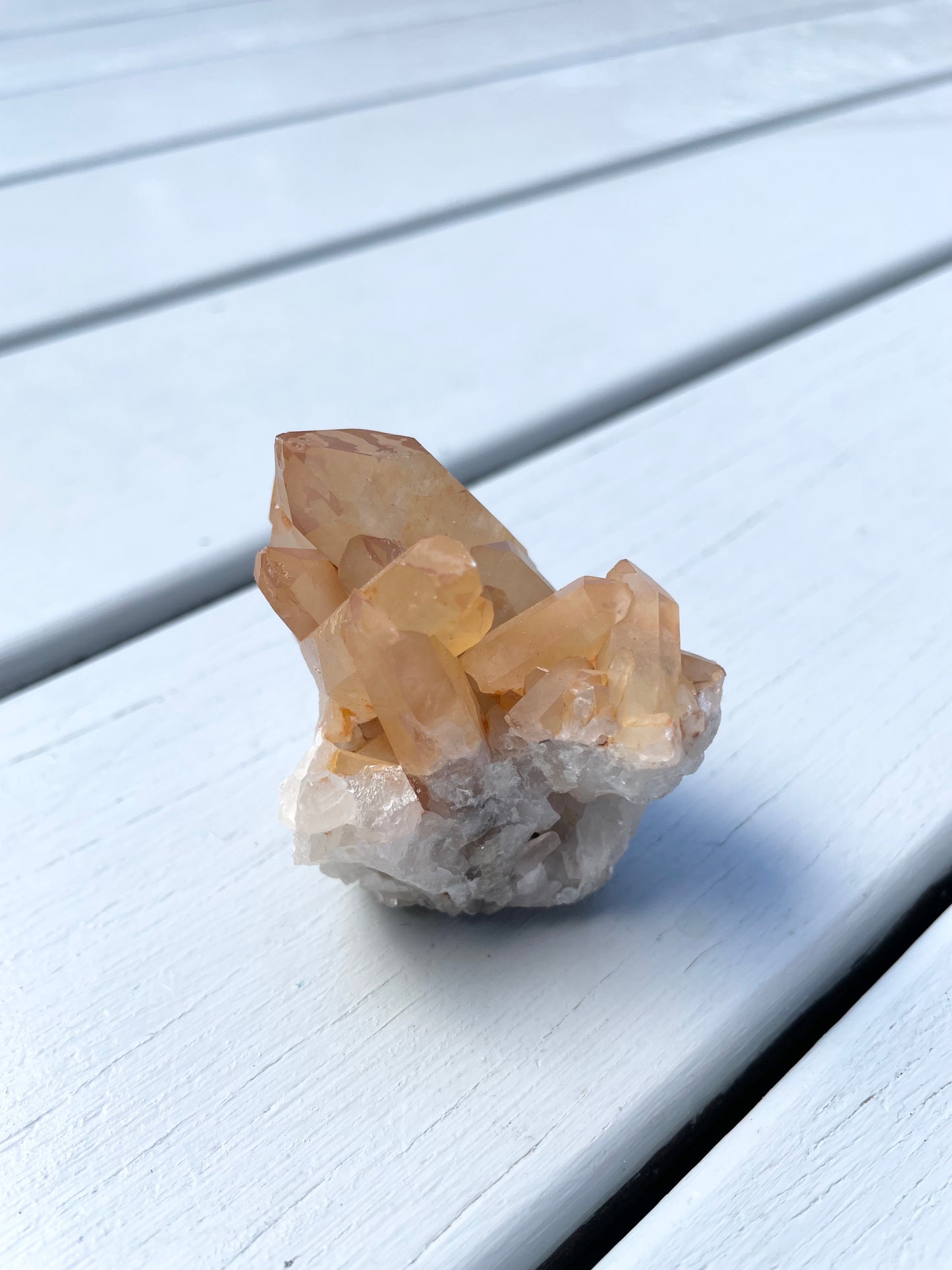 Tangerine Quartz Cluster