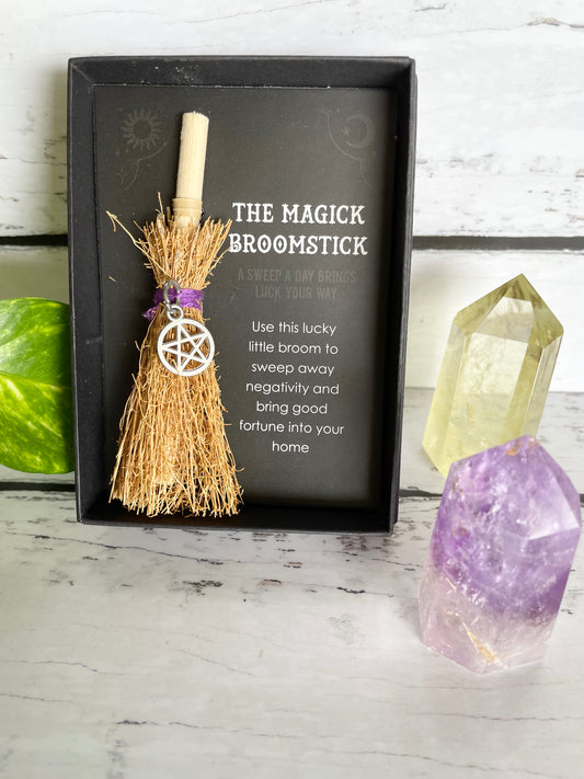 The Magick Broomstick ~ Pentacle