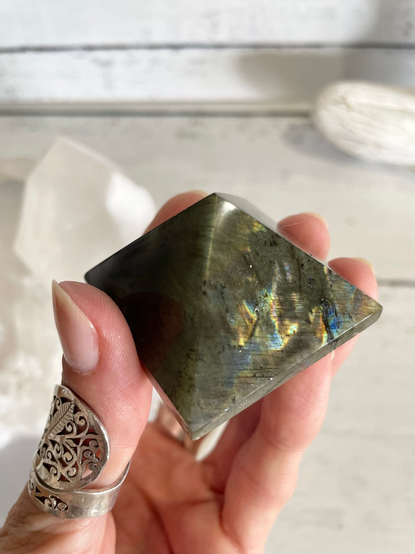 Labradorite Pyramid