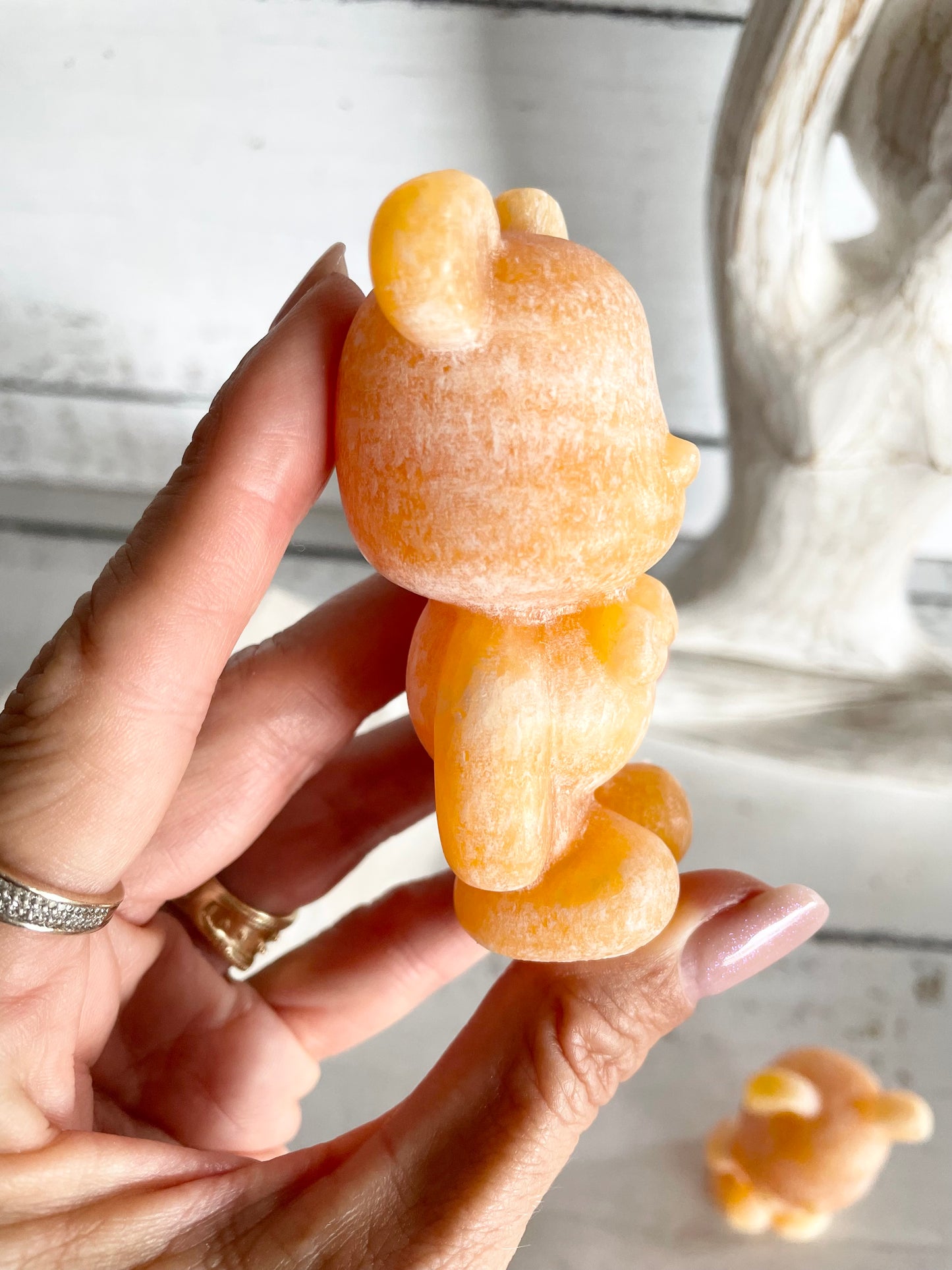 Bear ~ Orange Calcite