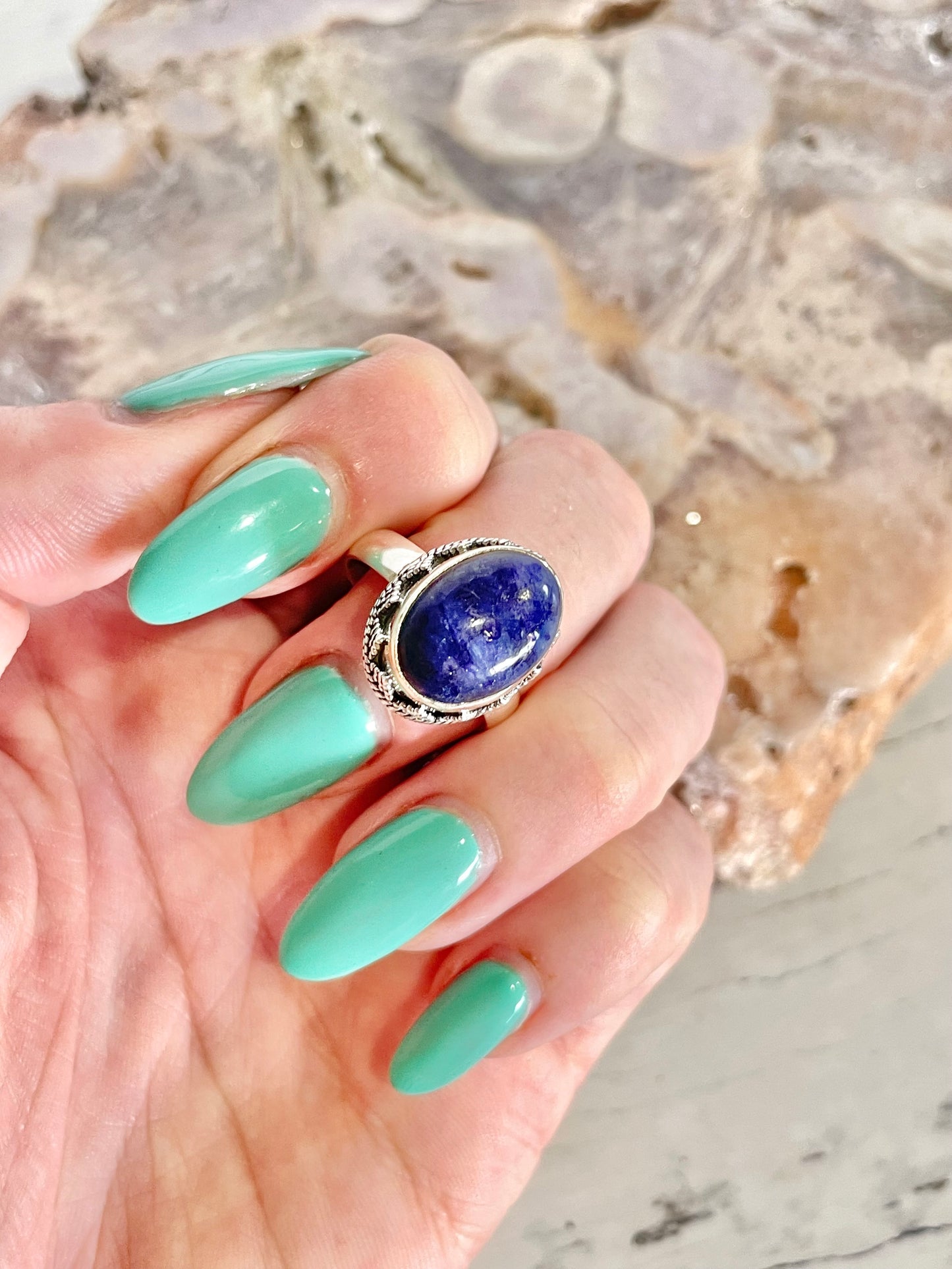 Lapis Lazuli Ring ~ size 8