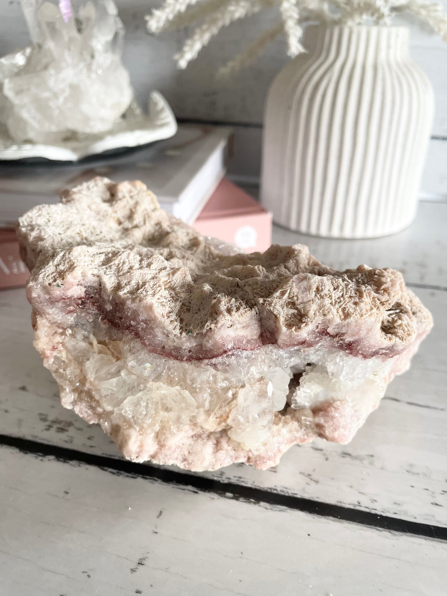 Pink Amethyst Cluster