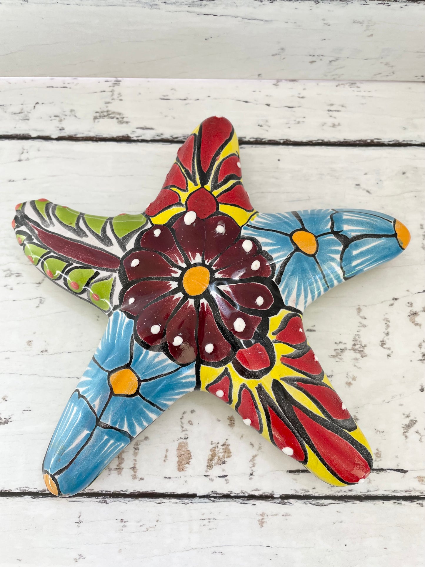 Mexican Talavera Starfish