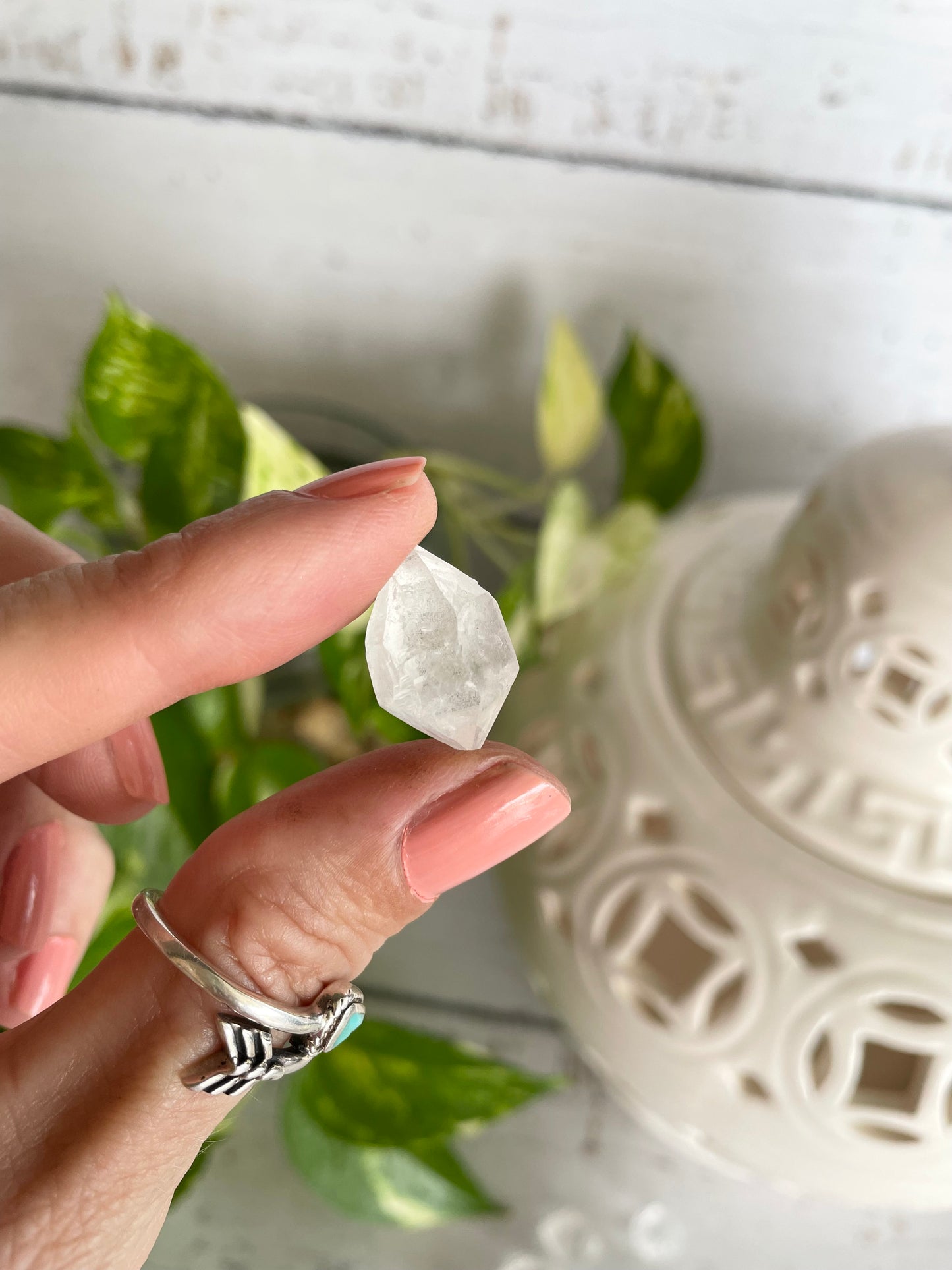 Intuitively Chosen ~Clear Quartz double point