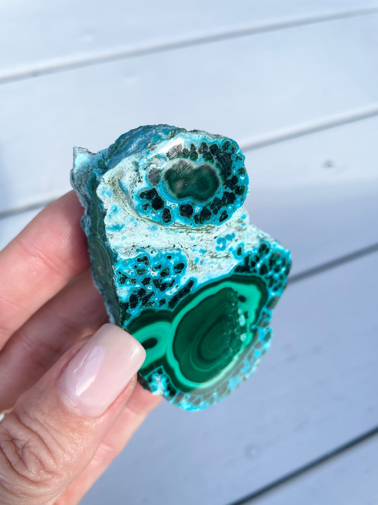 Chrysocolla Malachite Freeform