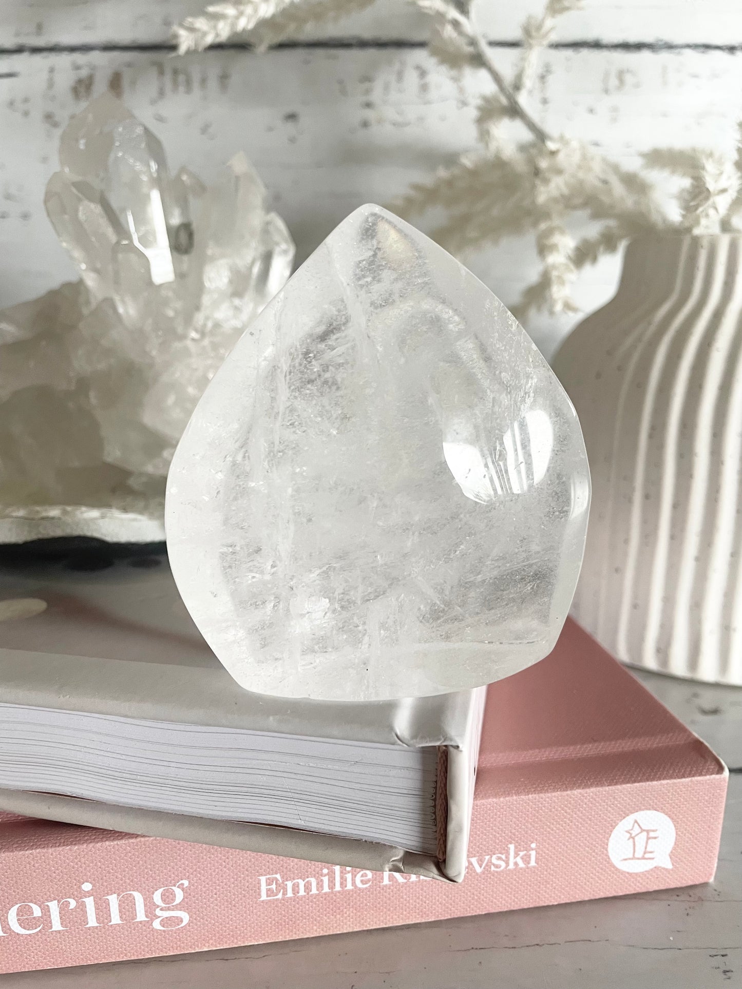 Clear Quartz Dome