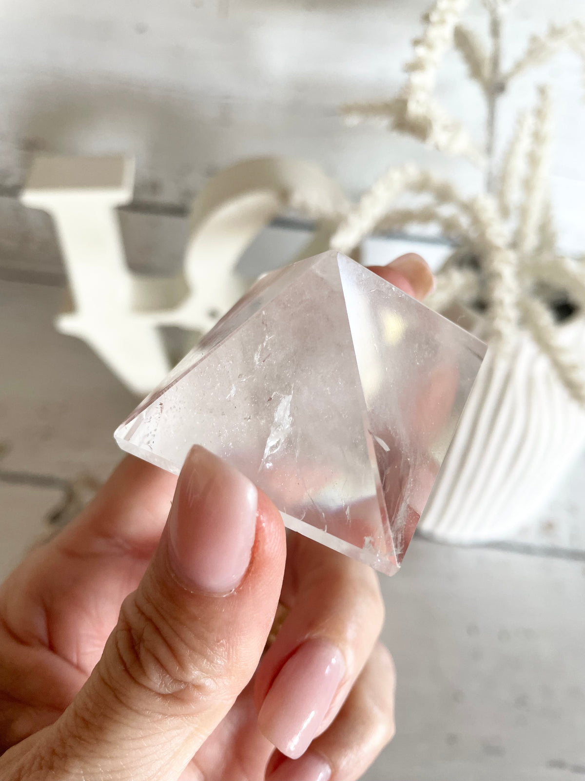 Clear Quartz Pyramid