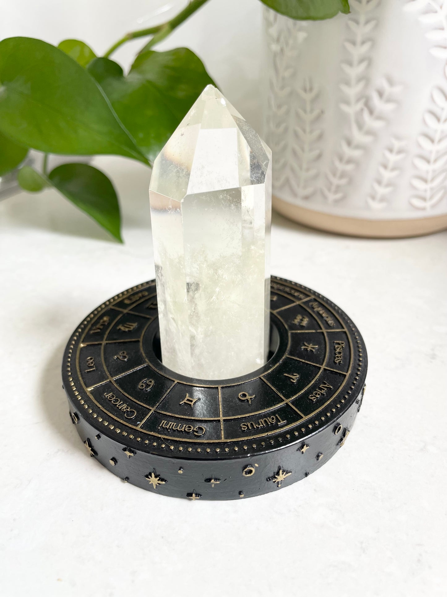 Astrology Wheel Tealight Holder