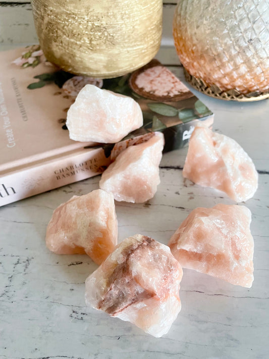 Intuitively Chosen- Mexican Rose Calcite