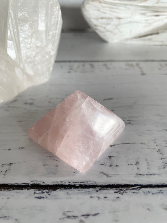 Rose Quartz Pyramid