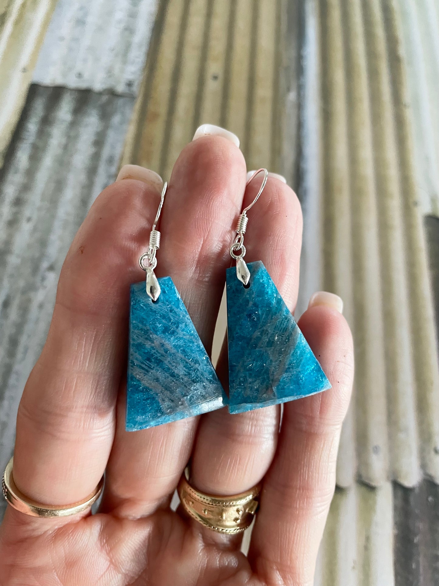 Sweetgrass Studio Apatite Dangles