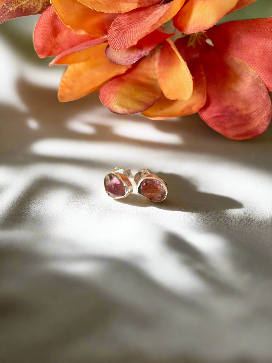 Raw Pink Tourmaline Posts