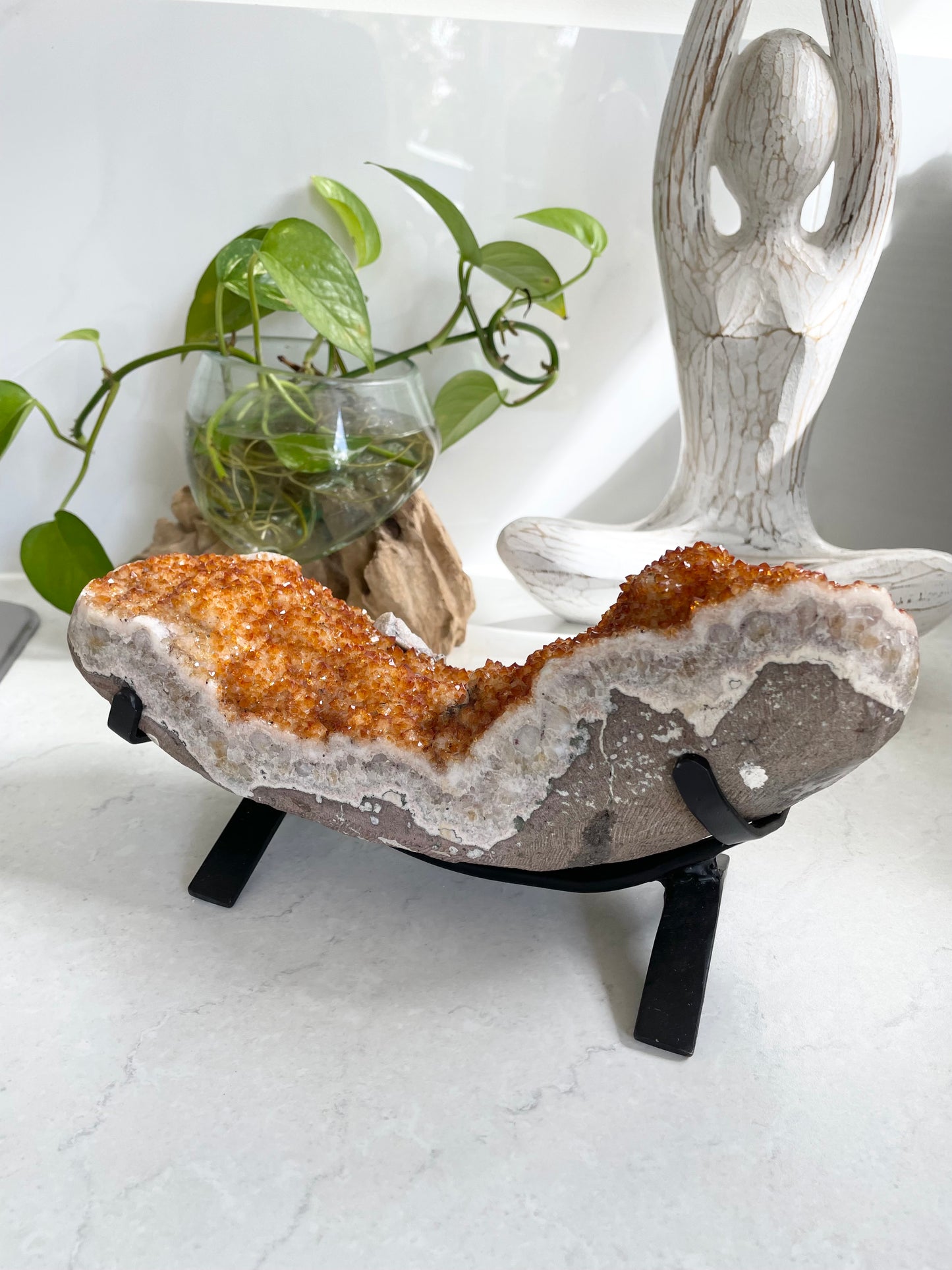 Citrine Cluster Table Topper ~ 2.5kgs