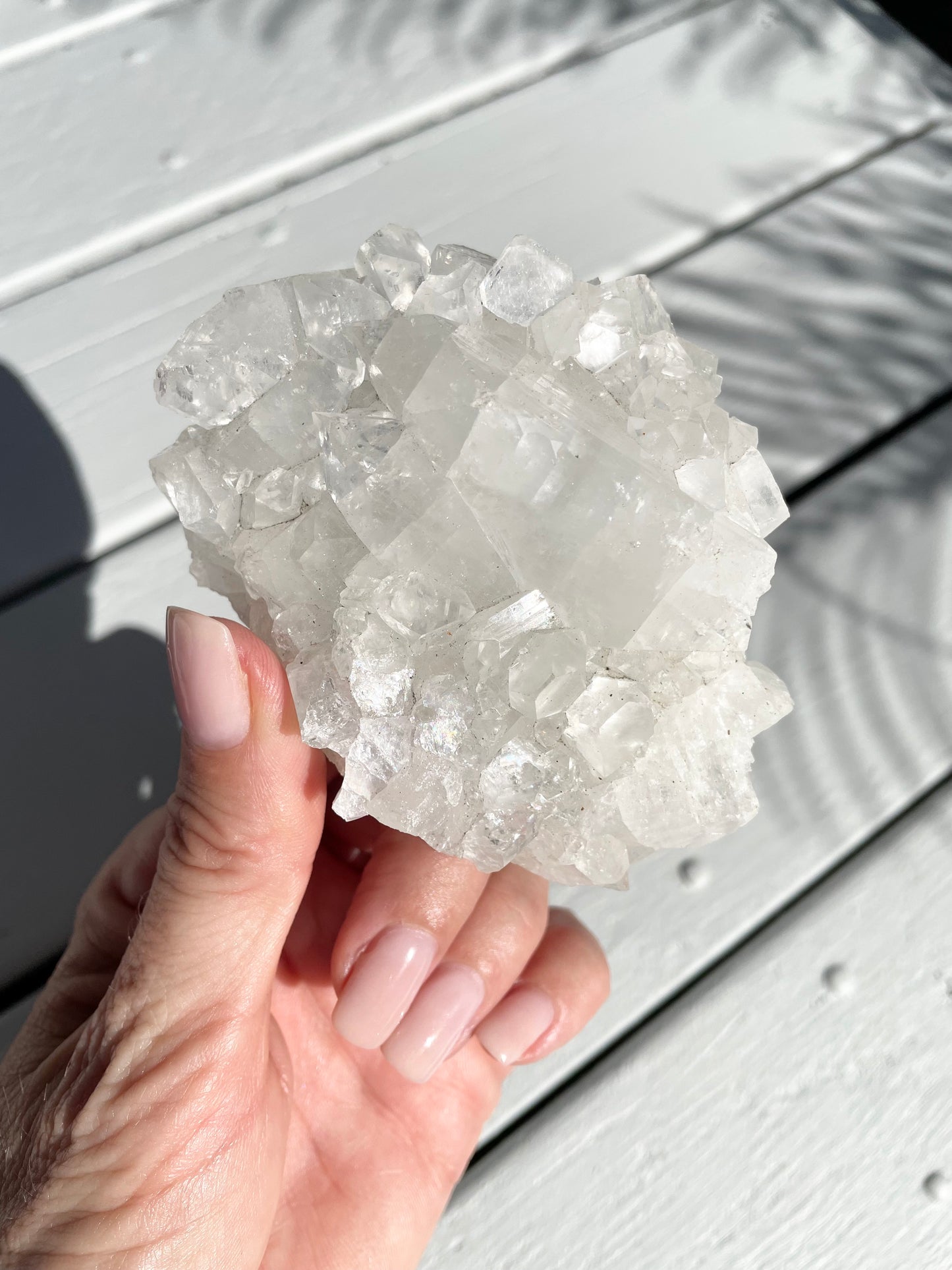 Apopyhllite Stilbite Cluster