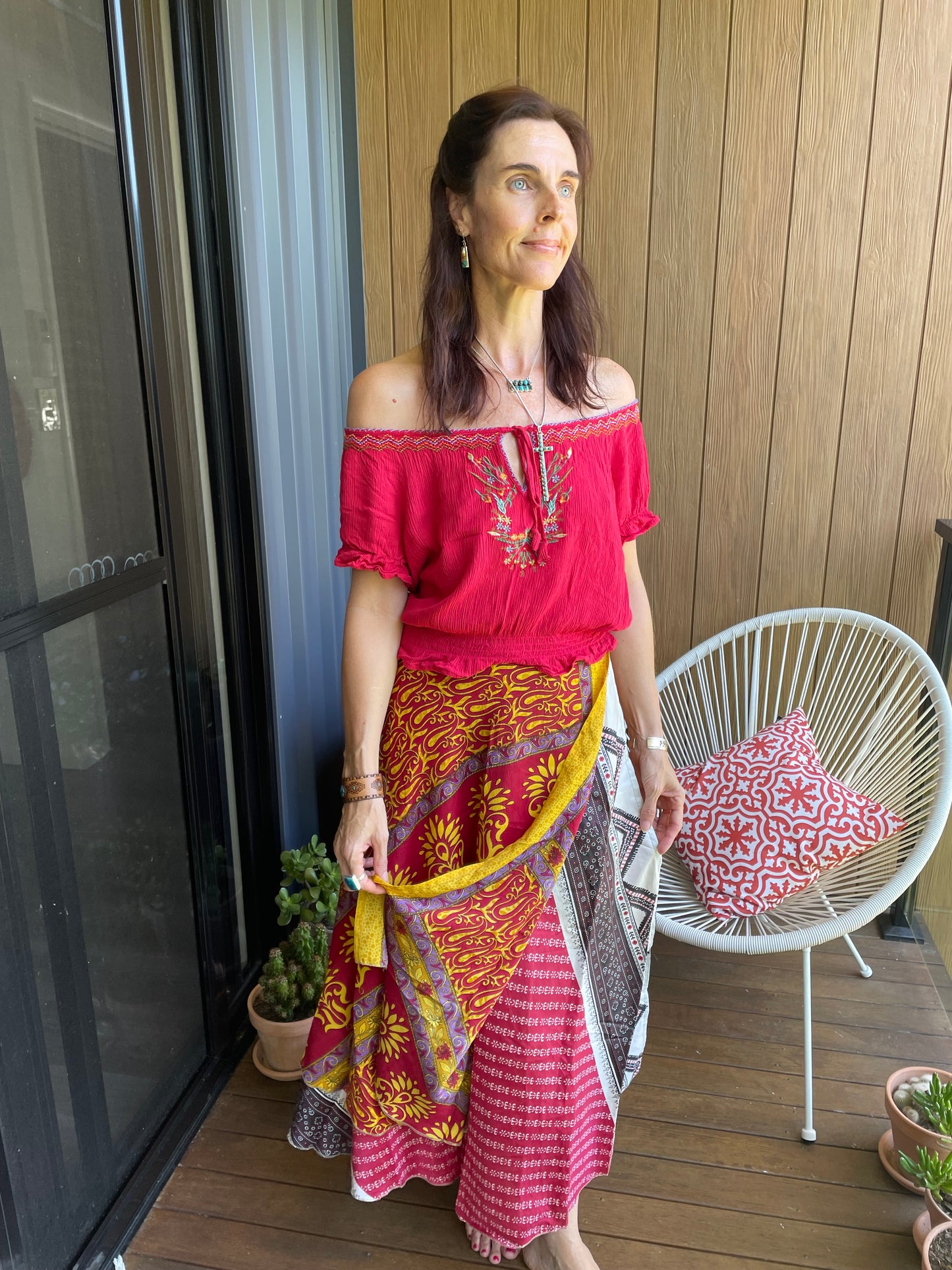 Sari Skirt 28